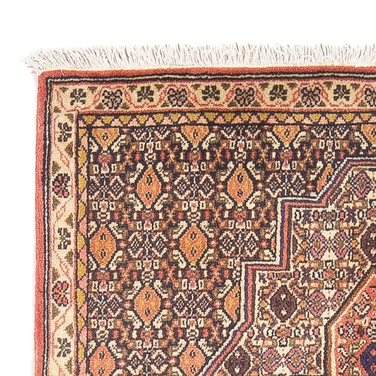 Dywan perski - Klasyczny - 103 x 75 cm - pomarańczowy