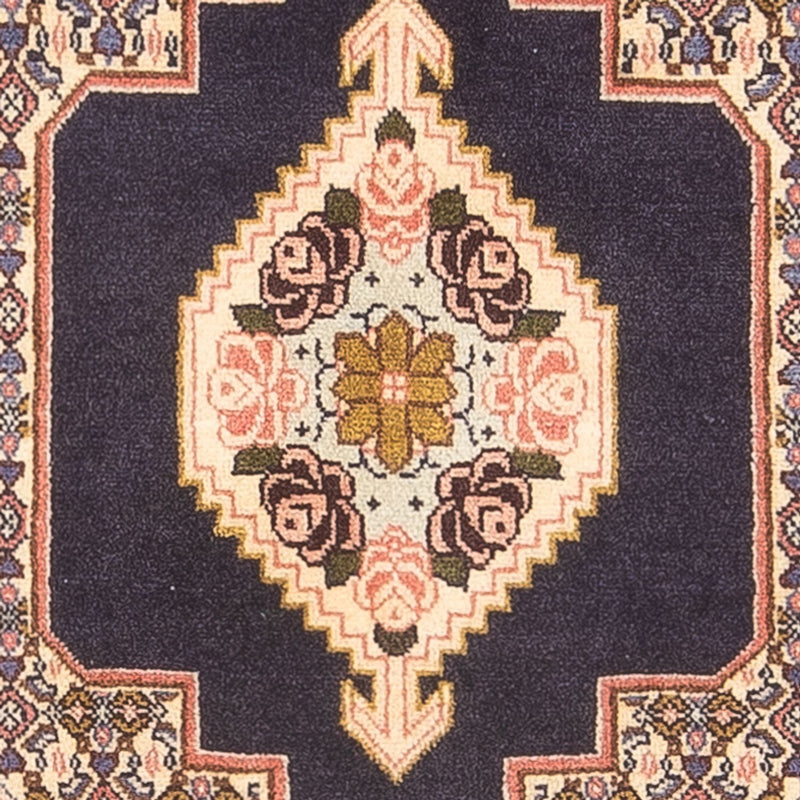 Dywan perski - Klasyczny - 100 x 75 cm - ciemnoniebieski