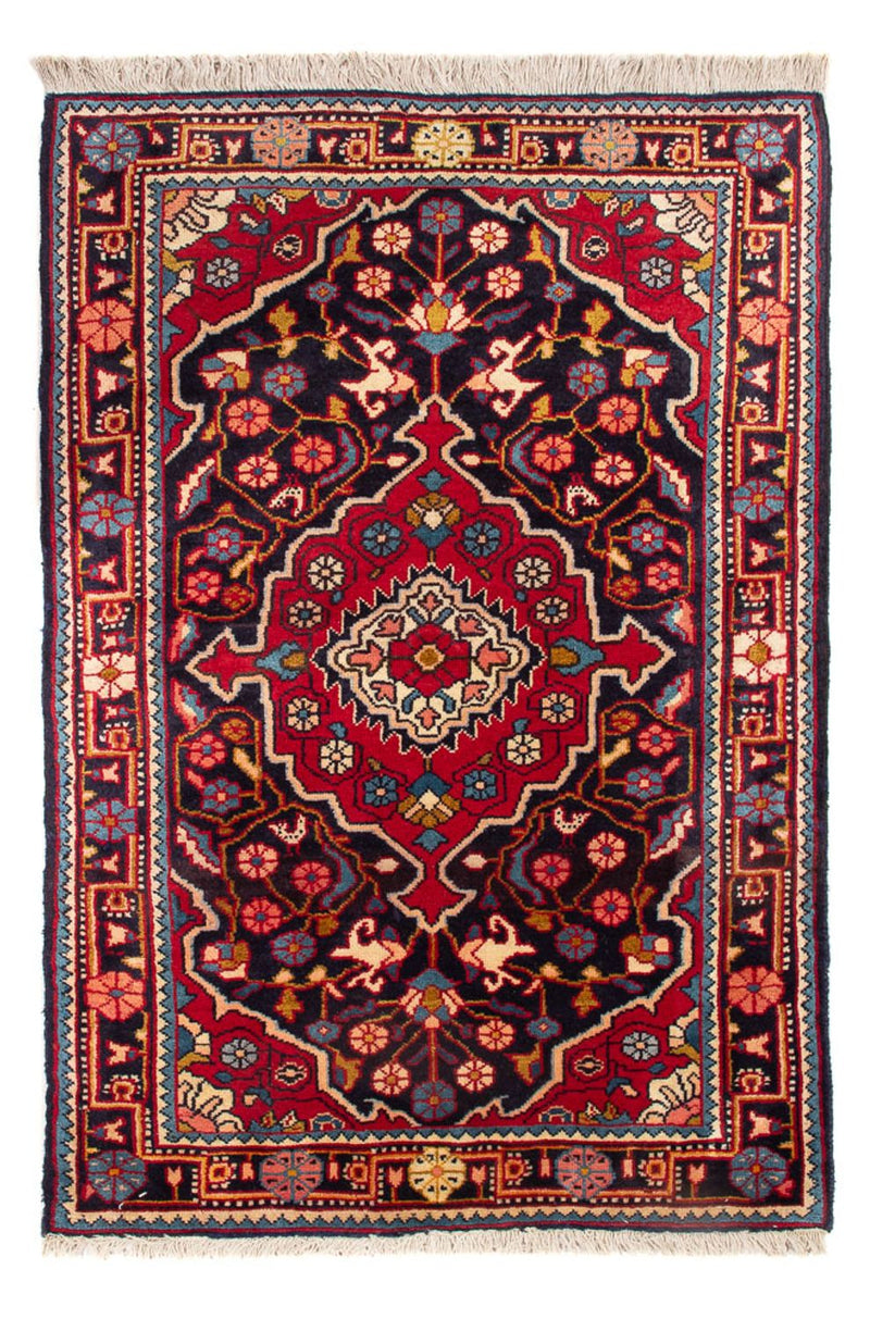 Dywan perski - Klasyczny - 96 x 63 cm - ciemnoniebieski