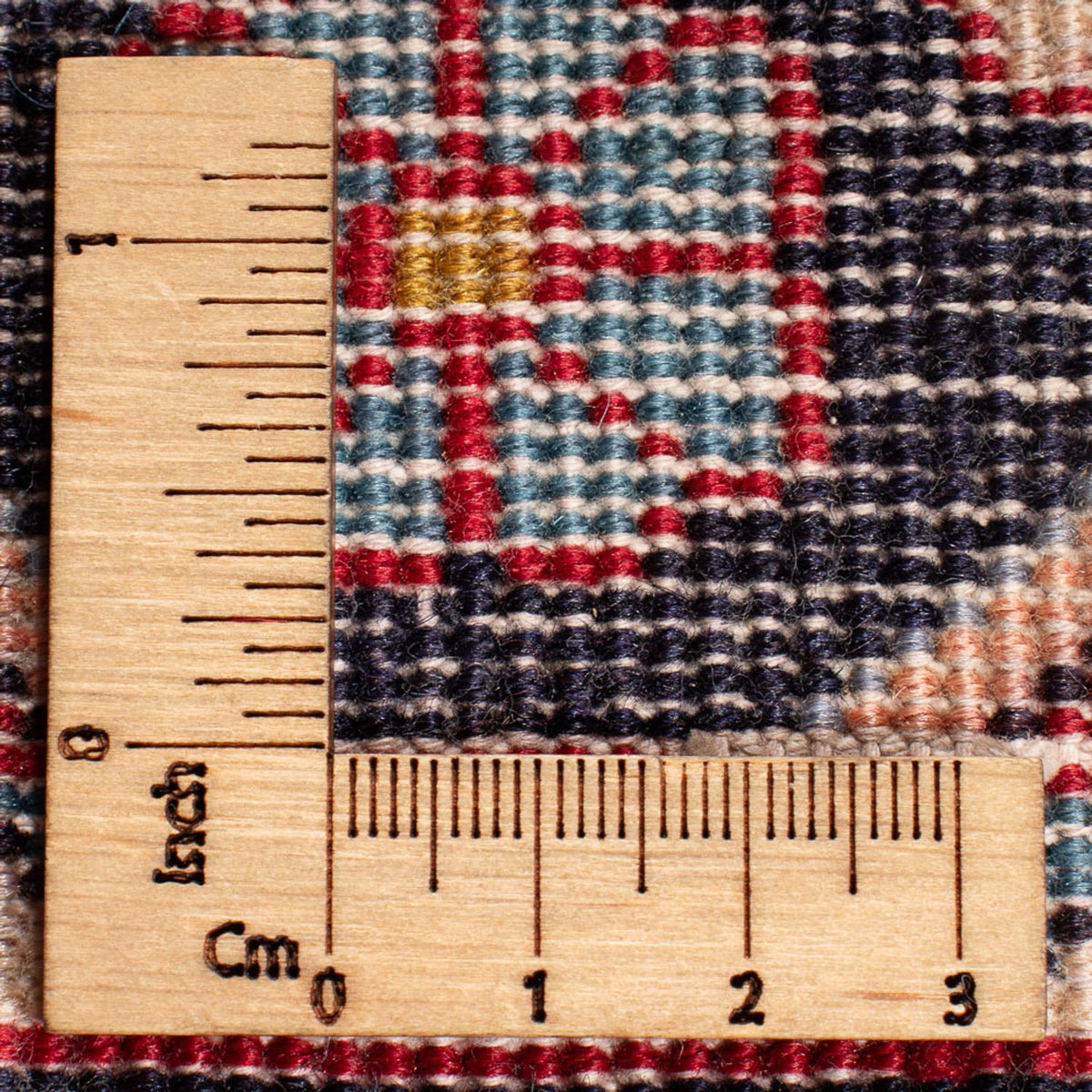 Dywan perski - Klasyczny - 96 x 63 cm - ciemnoniebieski