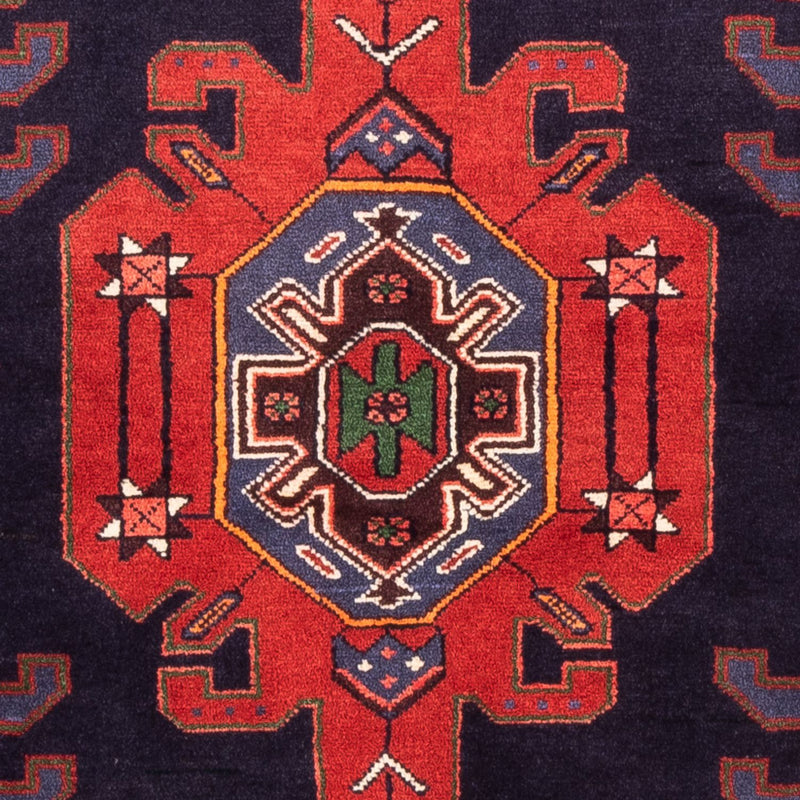 Perski dywan - Nomadyczny - 149 x 103 cm - ciemnoniebieski