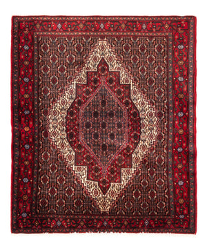 Dywan perski - Klasyczny - 145 x 123 cm - ciemnoniebieski