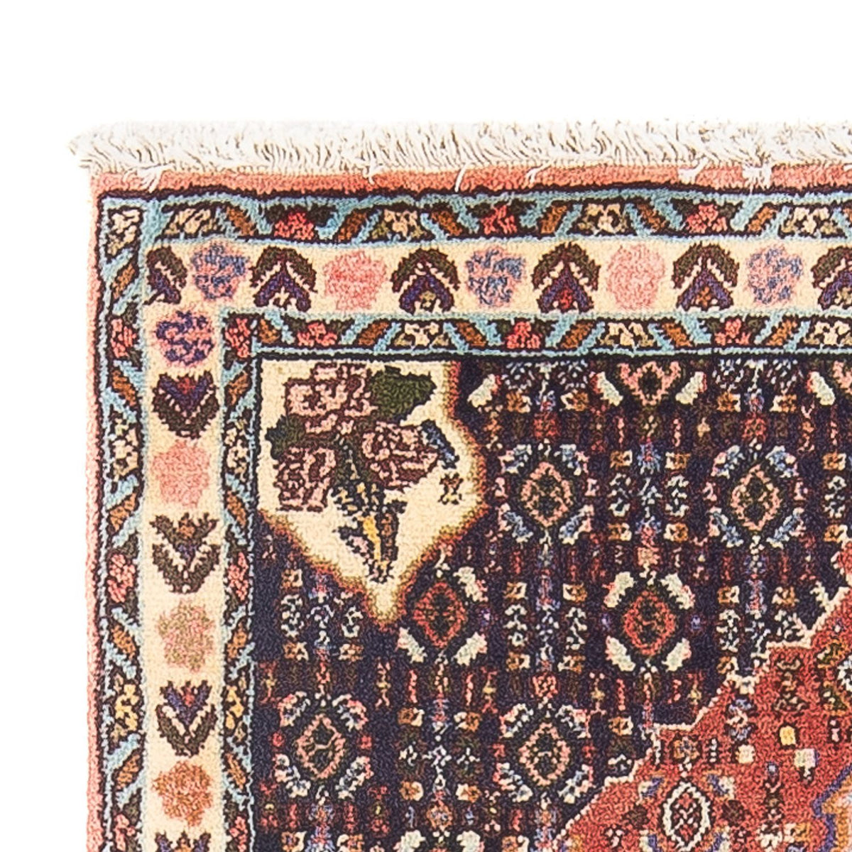 Dywan perski - Klasyczny - 96 x 70 cm - ciemnoniebieski