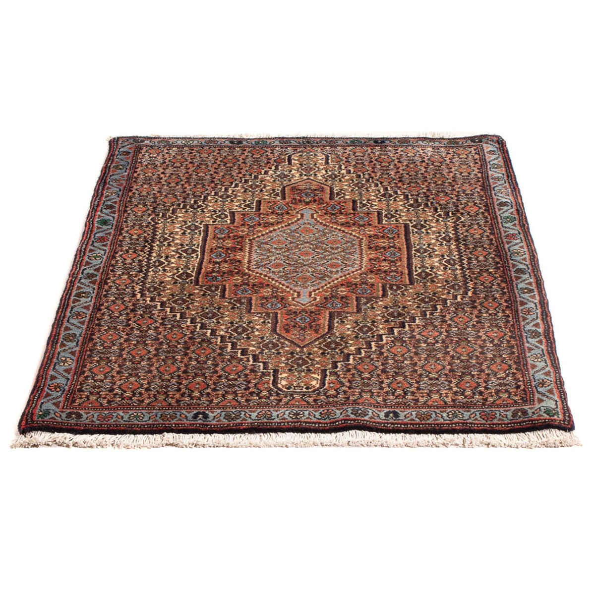 Dywan perski - Klasyczny - 105 x 74 cm - ciemnoniebieski