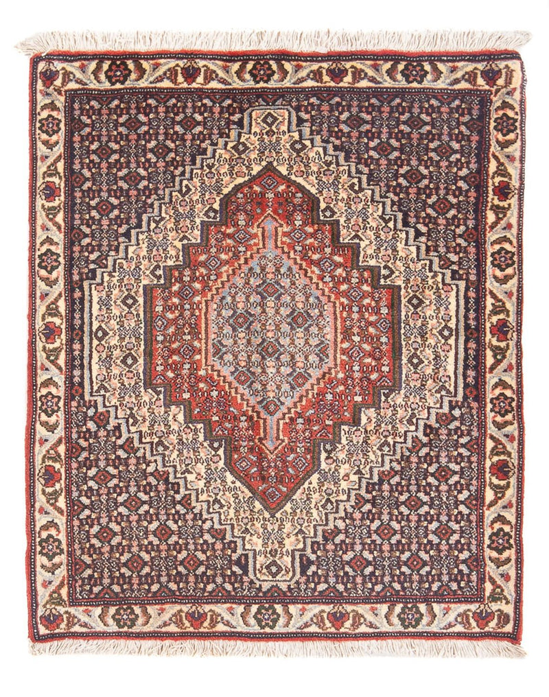 Dywan perski - Klasyczny - 98 x 76 cm - ciemnoniebieski