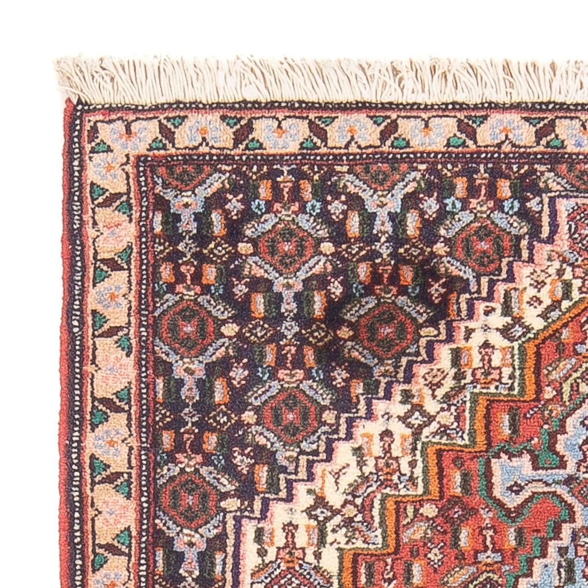 Dywan perski - Klasyczny - 100 x 73 cm - ciemnoniebieski