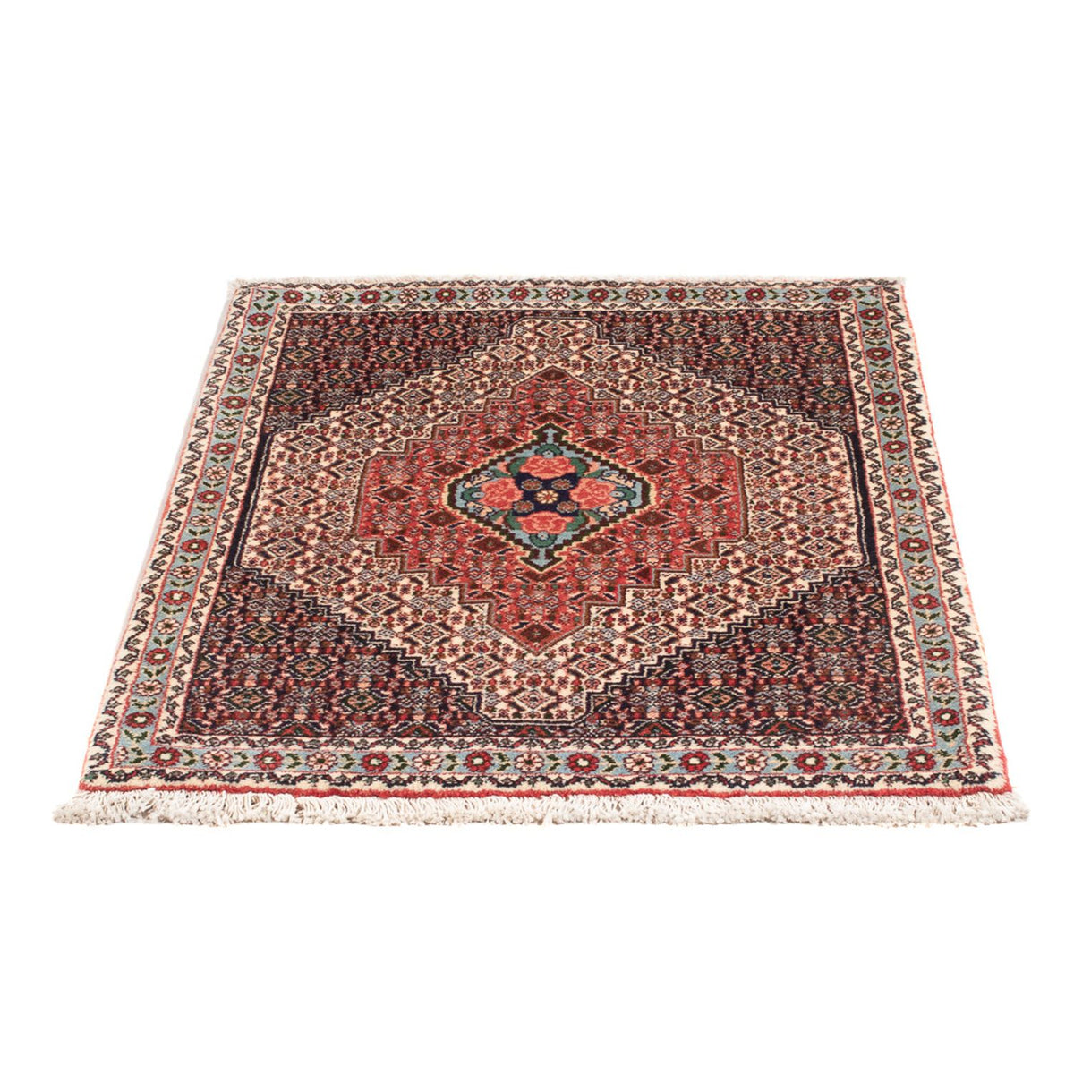 Dywan perski - Klasyczny - 105 x 75 cm - ciemnoniebieski