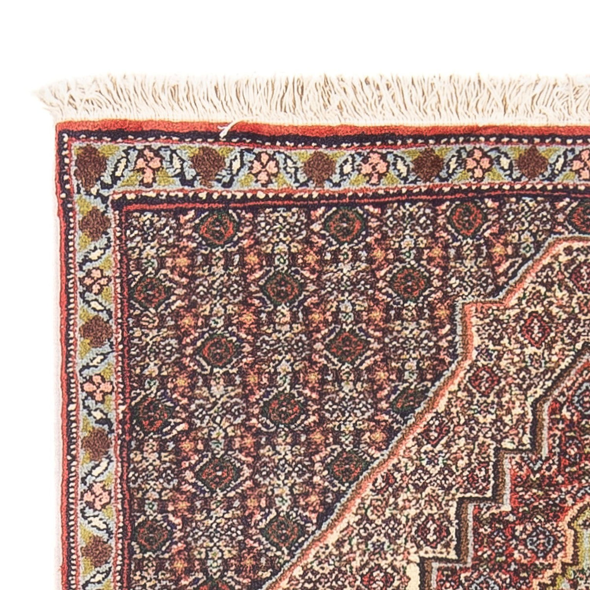 Dywan perski - Klasyczny - 92 x 72 cm - ciemnoniebieski