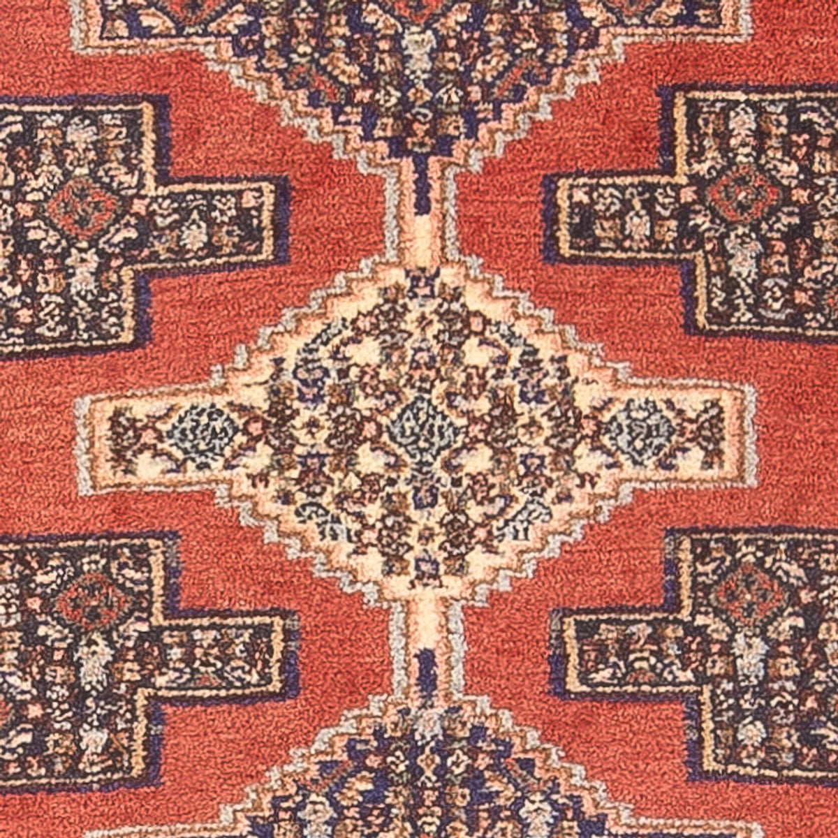 Dywan perski - Klasyczny - 96 x 80 cm - czerwony