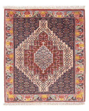 Dywan perski - Klasyczny - 96 x 76 cm - ciemnoniebieski