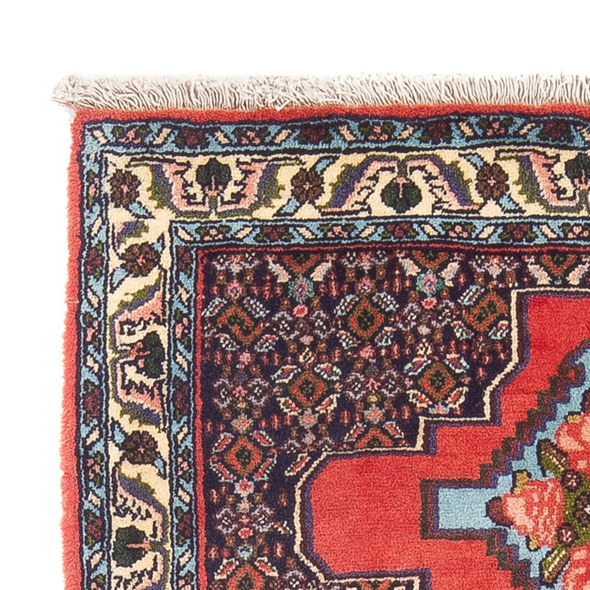 Dywan perski - Klasyczny - 105 x 75 cm - ciemnoniebieski