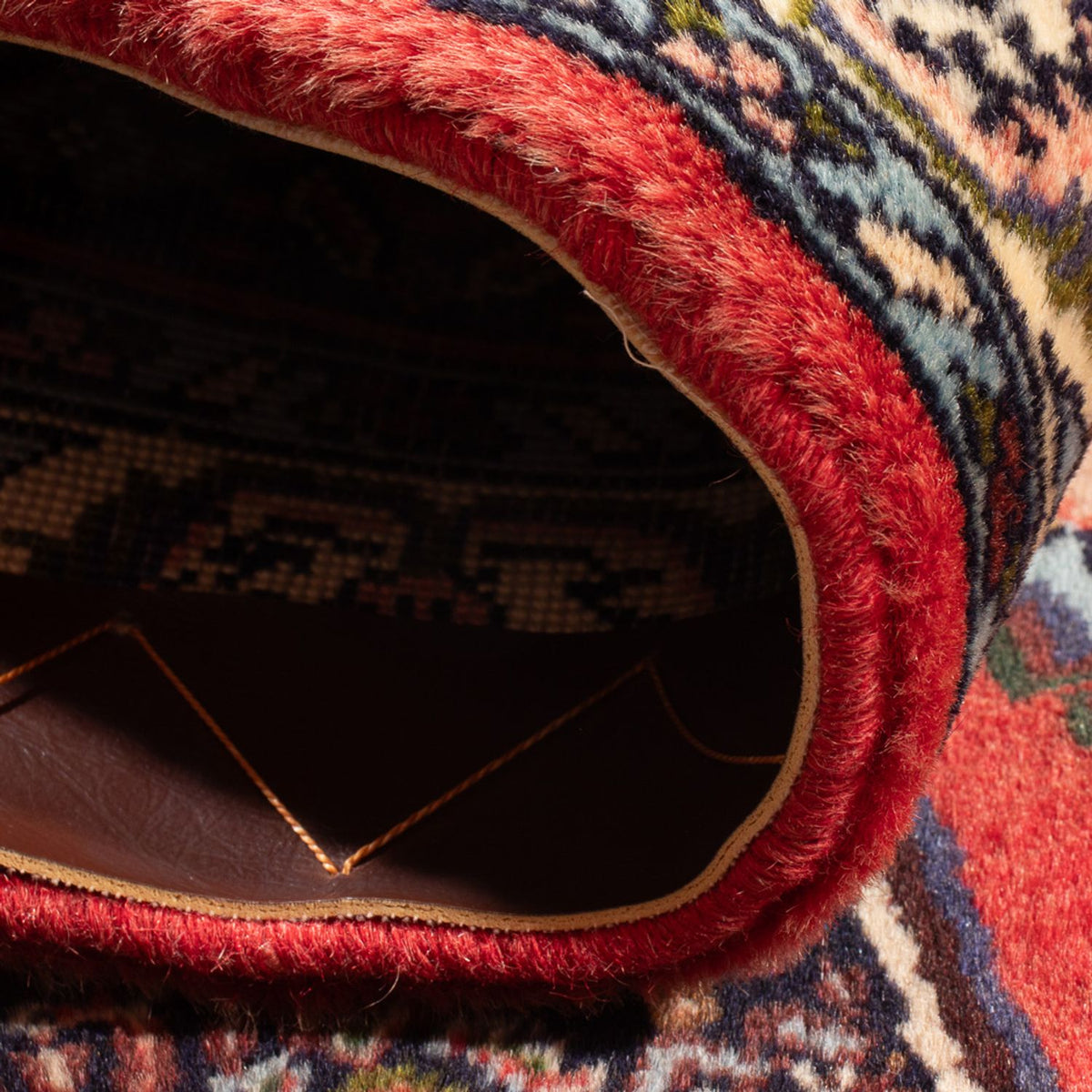 Dywan perski - Klasyczny - 105 x 75 cm - ciemnoniebieski