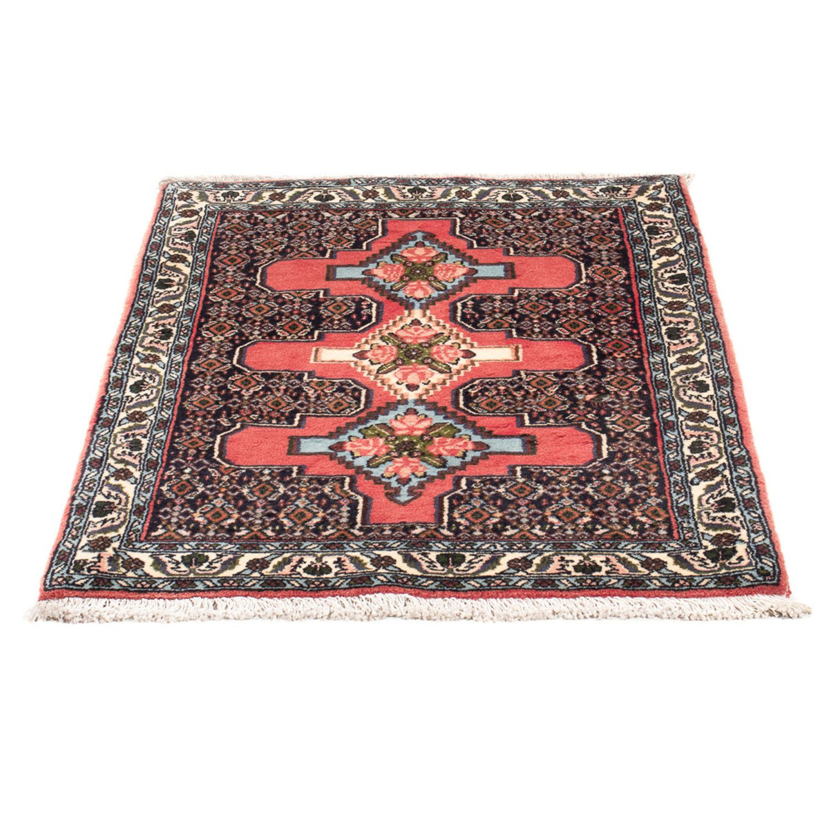 Dywan perski - Klasyczny - 105 x 75 cm - ciemnoniebieski