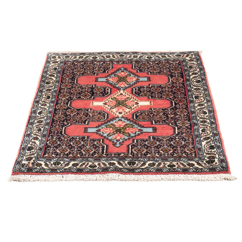 Dywan perski - Klasyczny - 105 x 75 cm - ciemnoniebieski