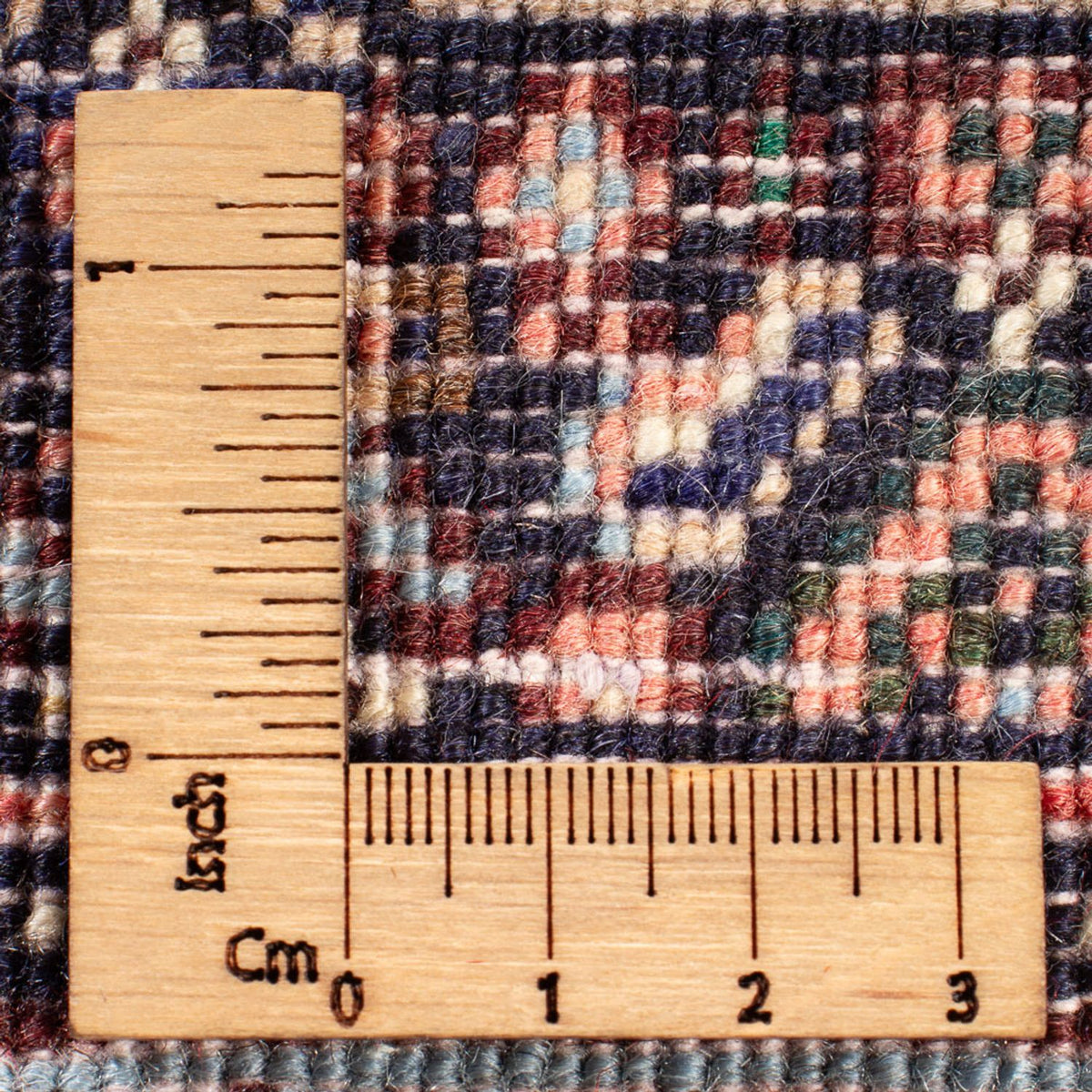 Dywan perski - Klasyczny - 103 x 72 cm - ciemnoniebieski