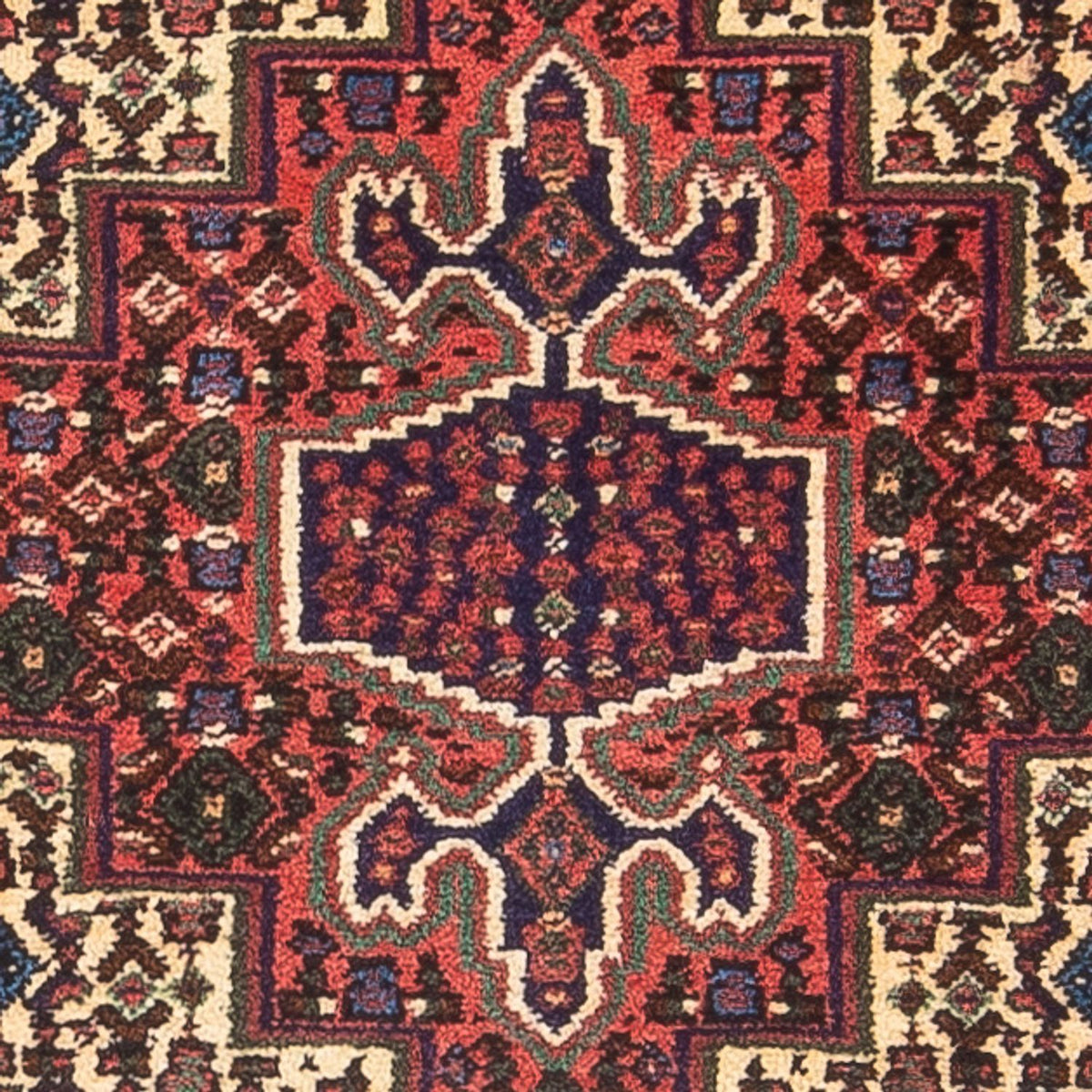 Dywan perski - Klasyczny - 96 x 70 cm - kremowy