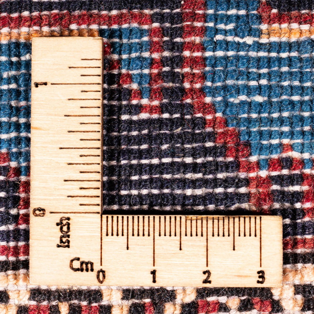 Perski dywan - Nomadyczny - 150 x 97 cm - ciemnoniebieski