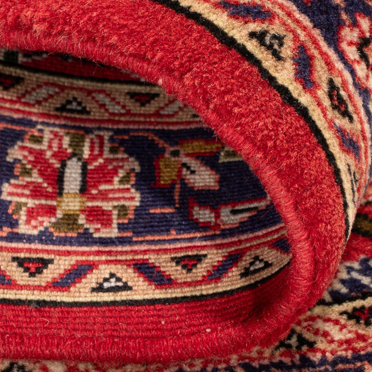 Dywan perski - Keshan - 88 x 72 cm - czerwony