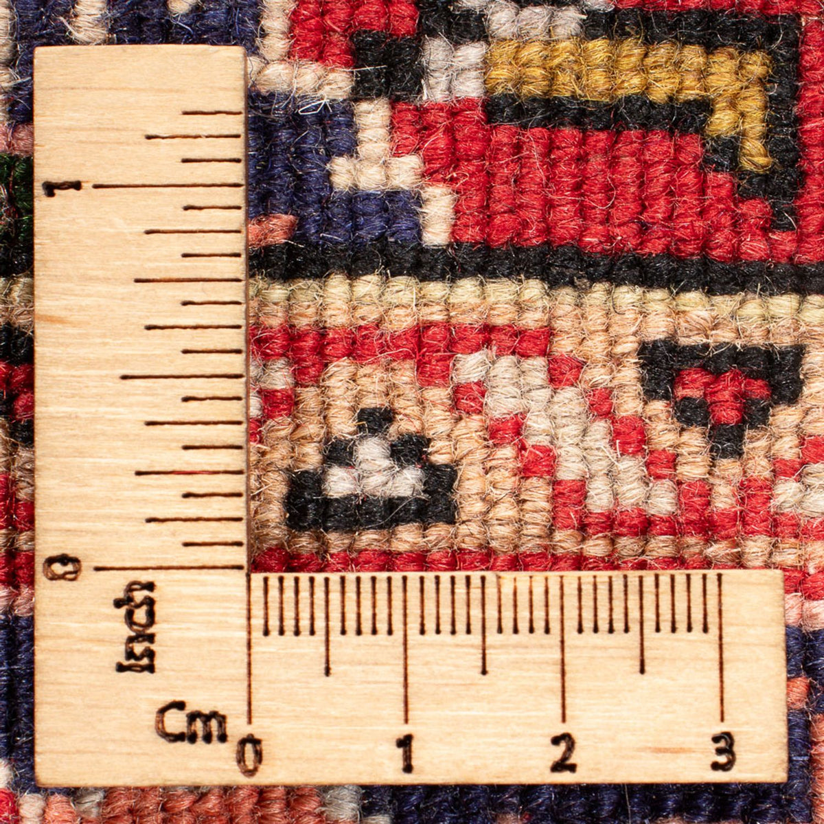 Dywan perski - Keshan - 88 x 72 cm - czerwony