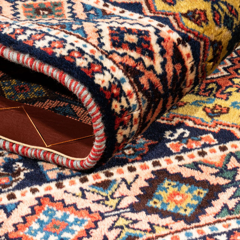 Perski dywan - Nomadyczny - 120 x 80 cm - żółty