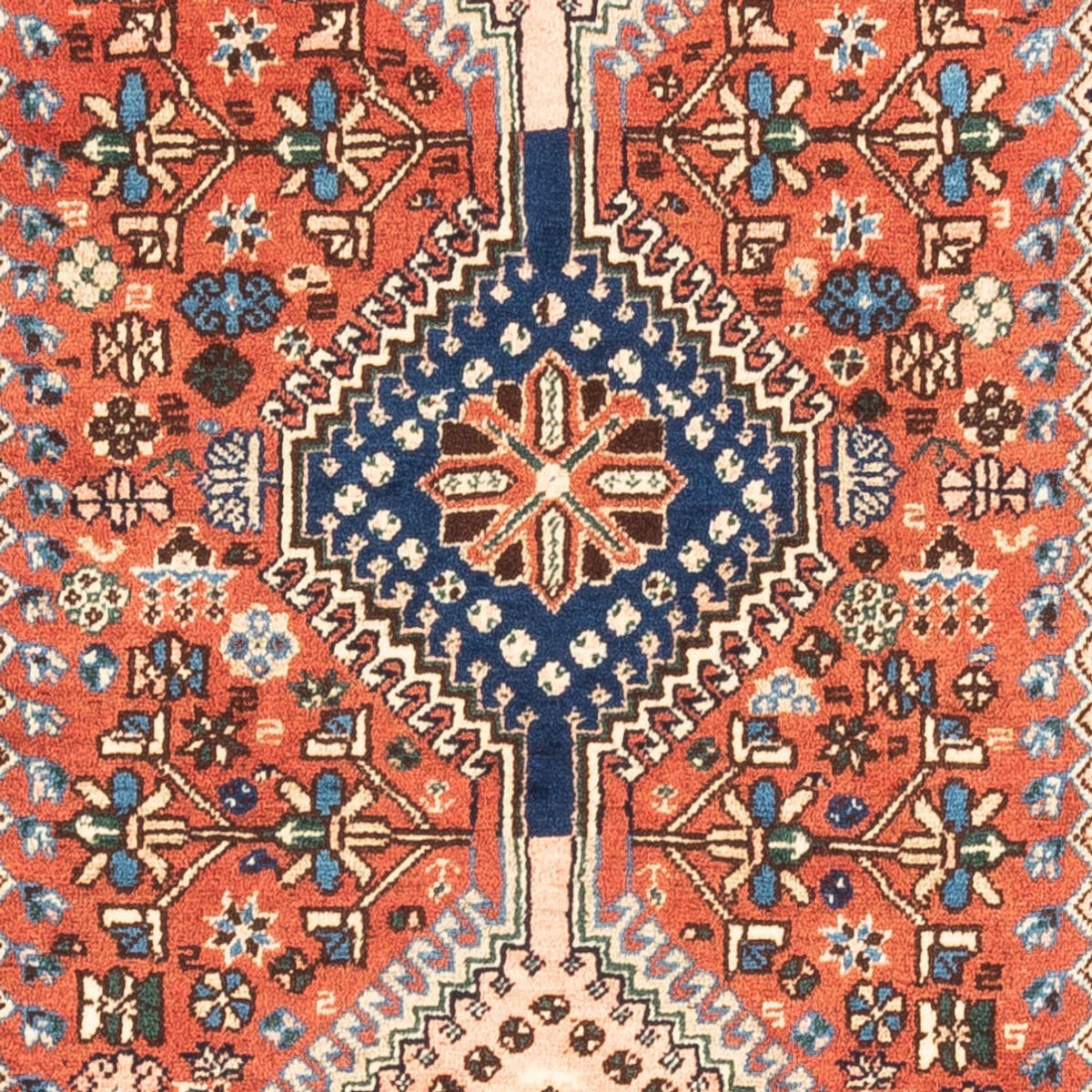 Biegacz Perski dywan - Nomadyczny - 203 x 83 cm - czerwony