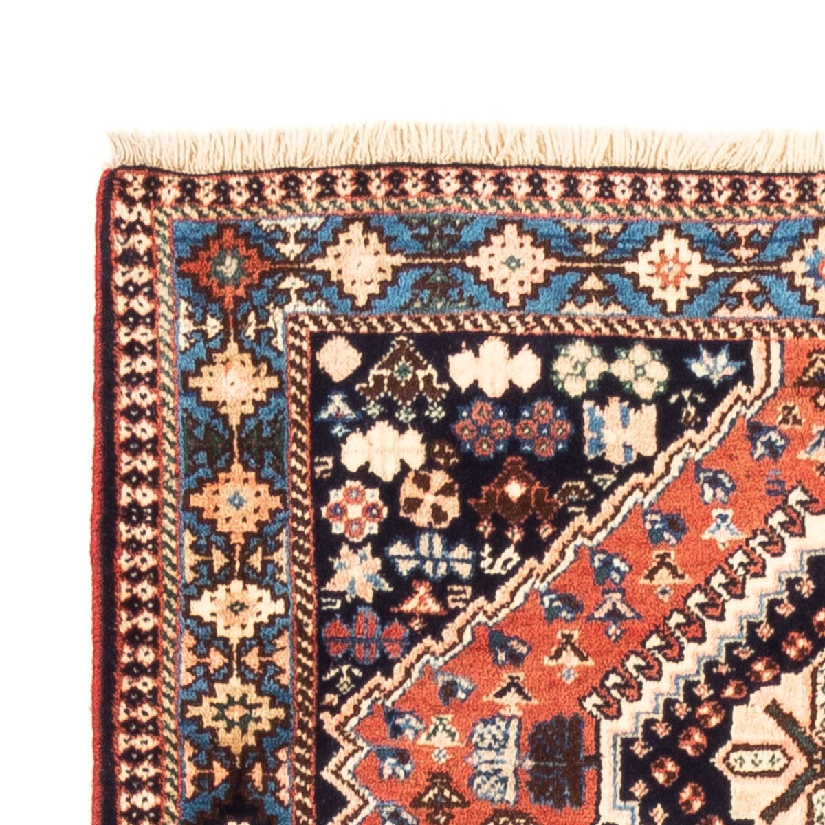 Biegacz Perski dywan - Nomadyczny - 203 x 83 cm - czerwony