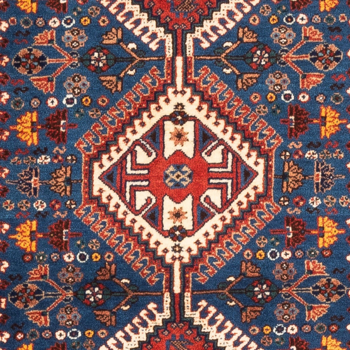 Biegacz Perski dywan - Nomadyczny - 197 x 82 cm - jasnoniebieski