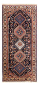 Biegacz Perski dywan - Nomadyczny - 182 x 84 cm - ciemnoniebieski