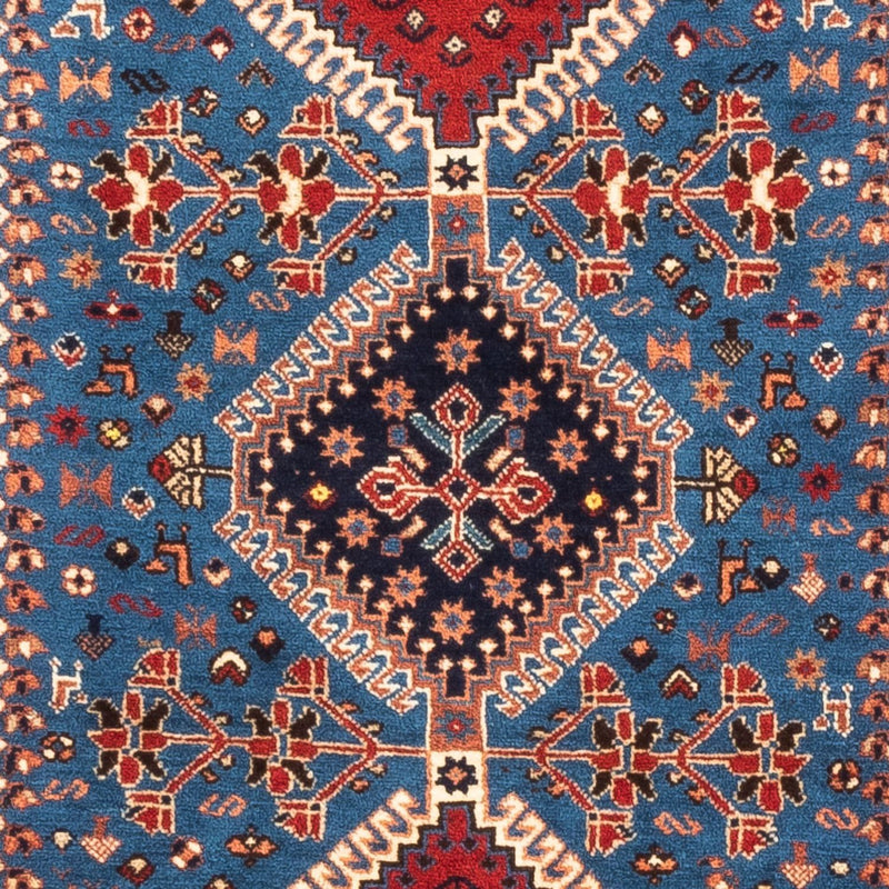 Biegacz Perski dywan - Nomadyczny - 200 x 84 cm - jasnoniebieski