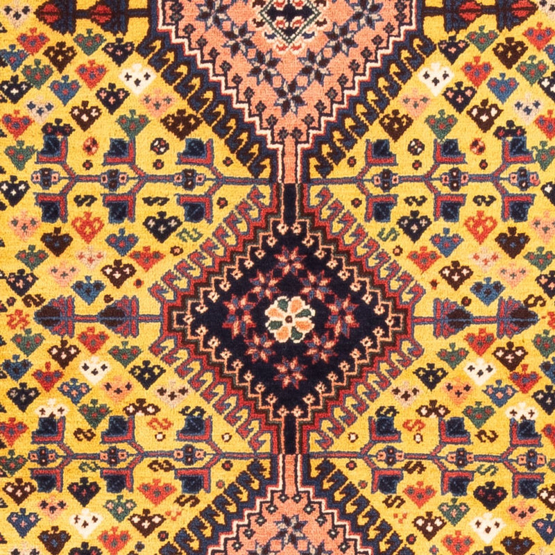 Biegacz Perski dywan - Nomadyczny - 193 x 82 cm - żółty