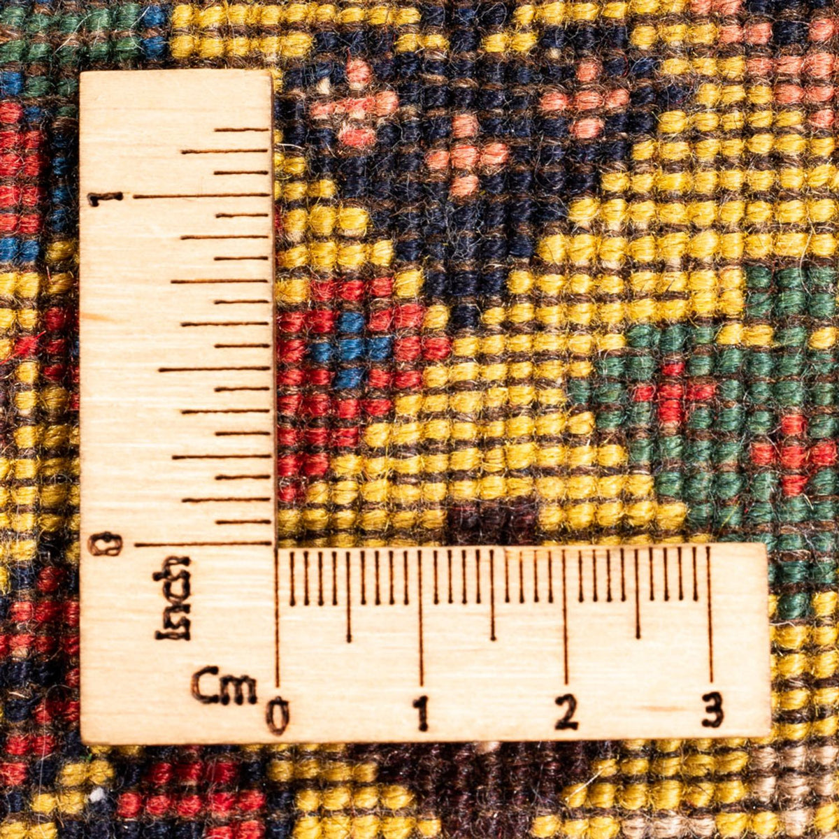 Biegacz Perski dywan - Nomadyczny - 193 x 82 cm - żółty