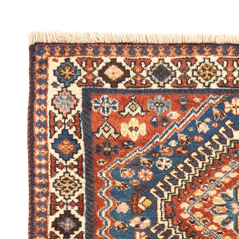 Perski dywan - Nomadyczny - 122 x 75 cm - niebieski