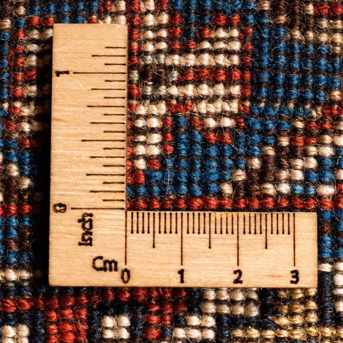 Perski dywan - Nomadyczny - 122 x 75 cm - niebieski