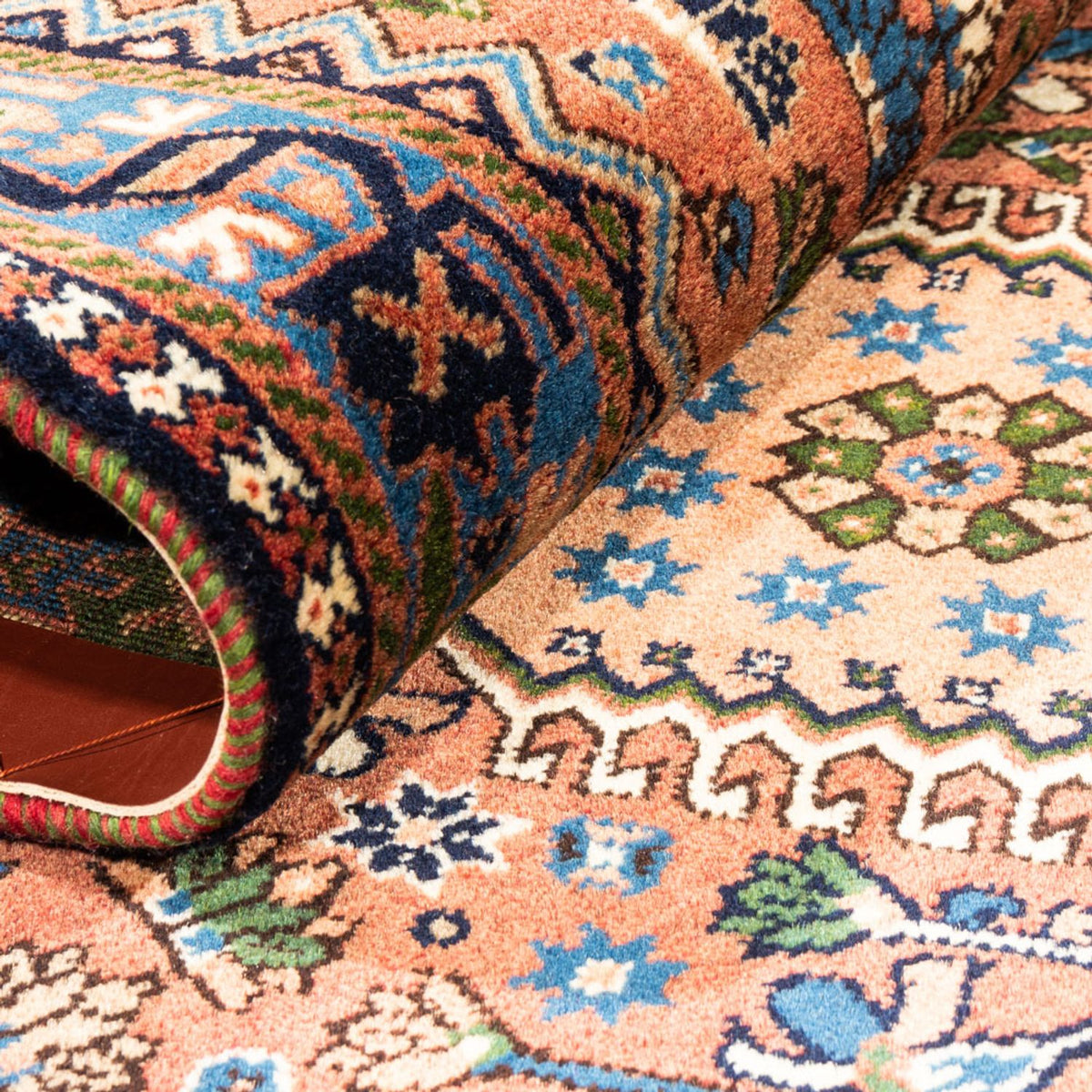 Biegacz Perski dywan - Nomadyczny - 192 x 80 cm - czerwony