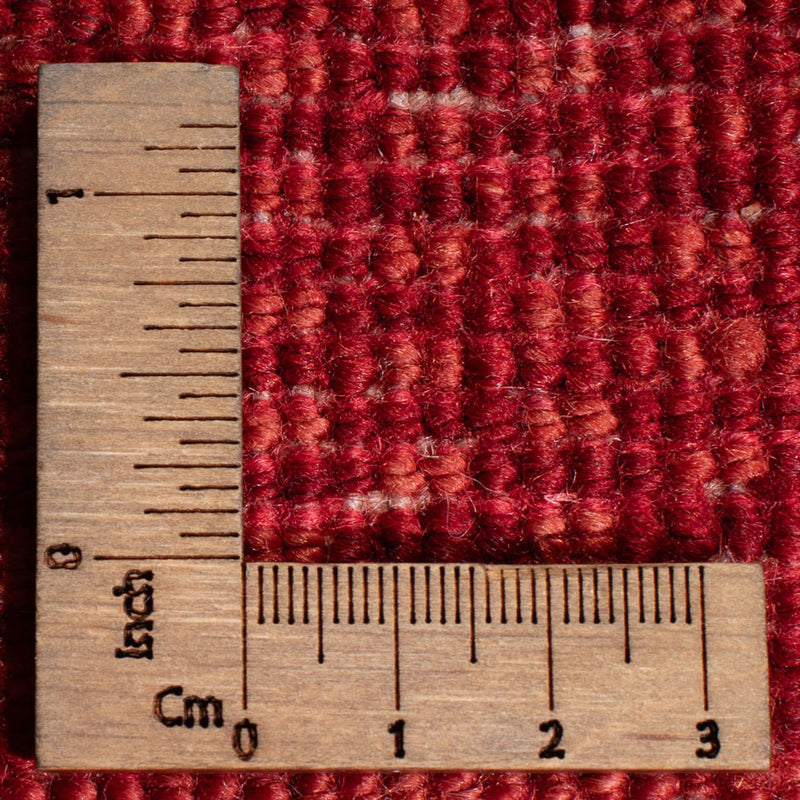 Dywan Gabbeh - perski - 200 x 154 cm - czerwony