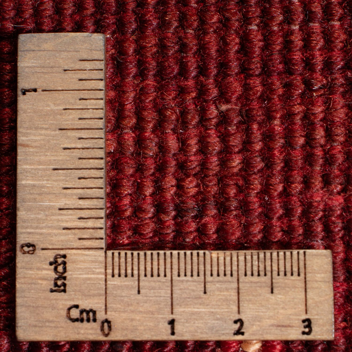 Dywan Gabbeh - perski - 193 x 150 cm - czerwony