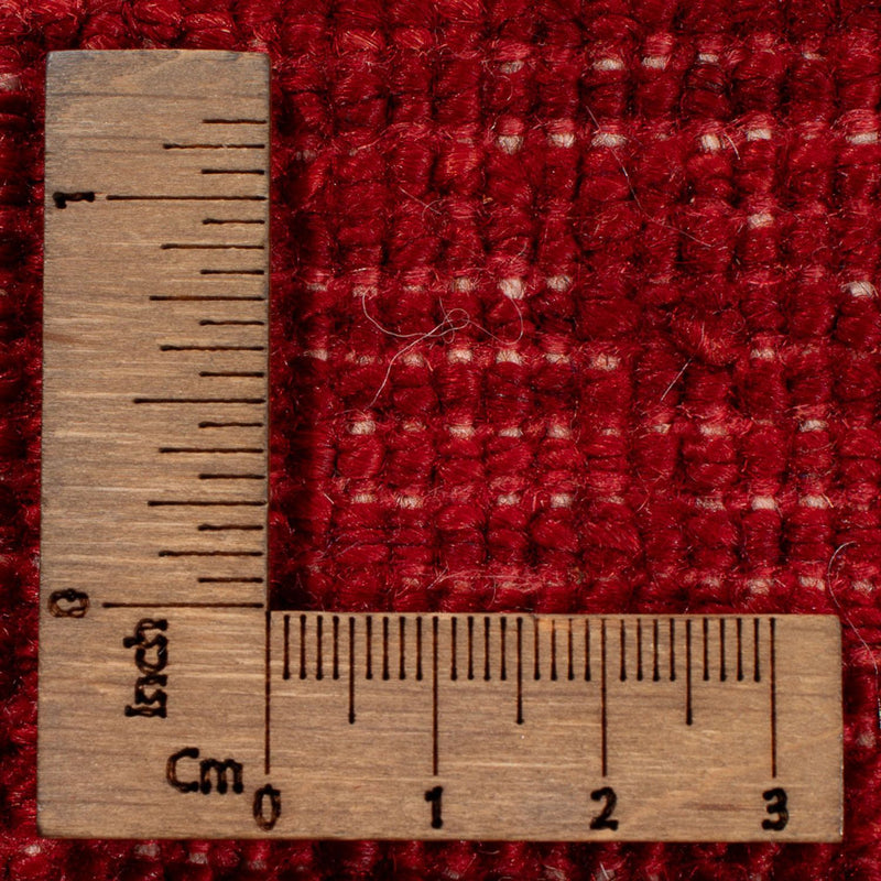 Dywan Gabbeh - perski - 182 x 150 cm - czerwony