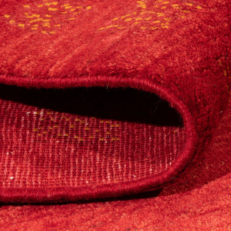 Dywan Gabbeh - perski - 175 x 138 cm - czerwony