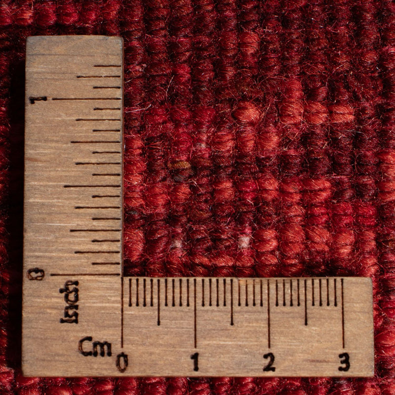 Dywan Gabbeh - perski - 183 x 152 cm - czerwony