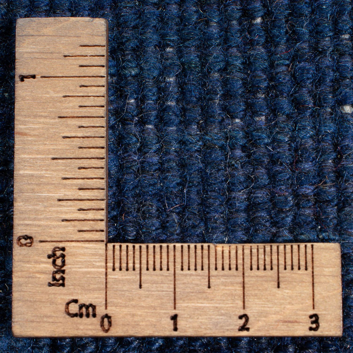 Dywan Gabbeh - perski - 195 x 155 cm - ciemnoniebieski