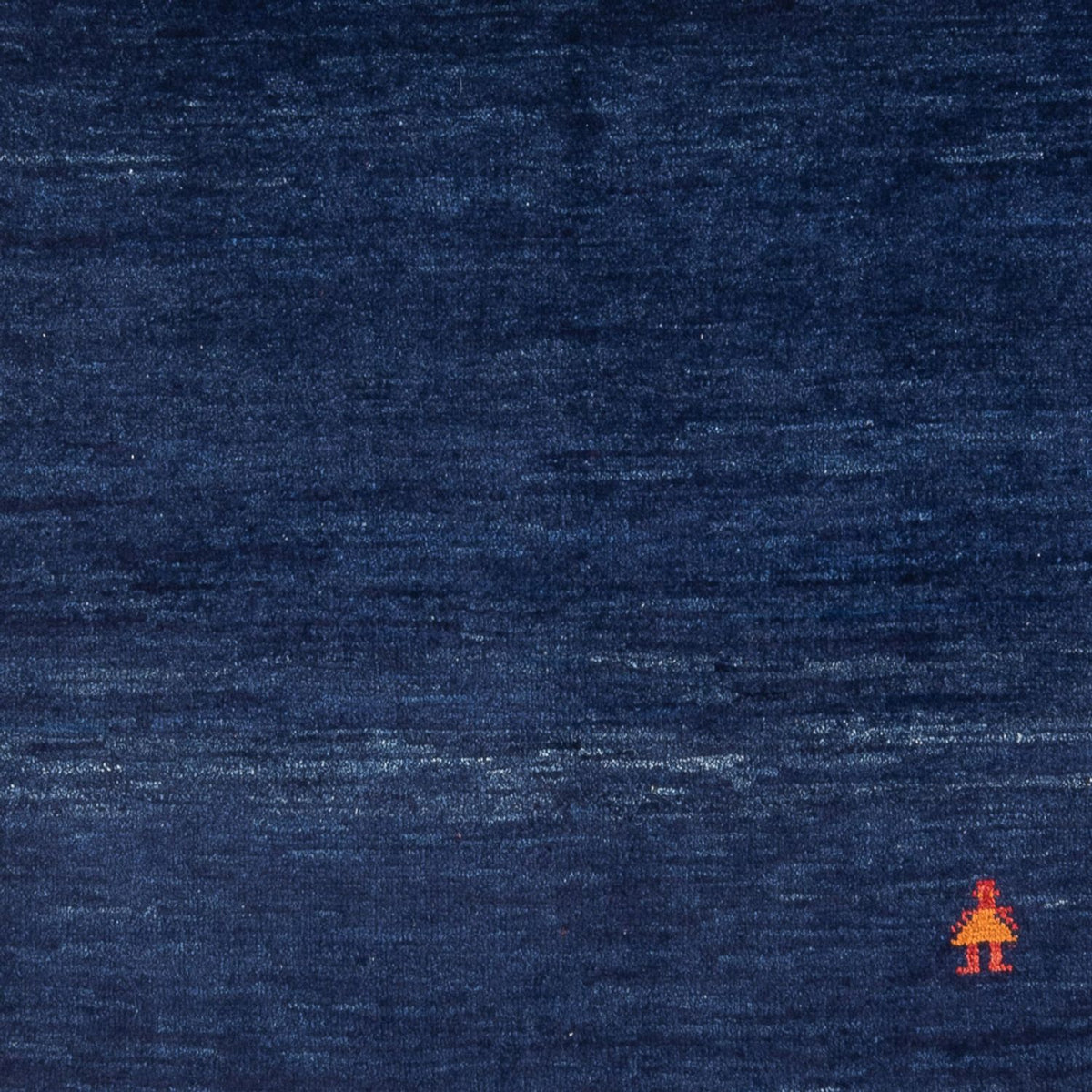 Dywan Gabbeh - perski - 200 x 141 cm - ciemnoniebieski