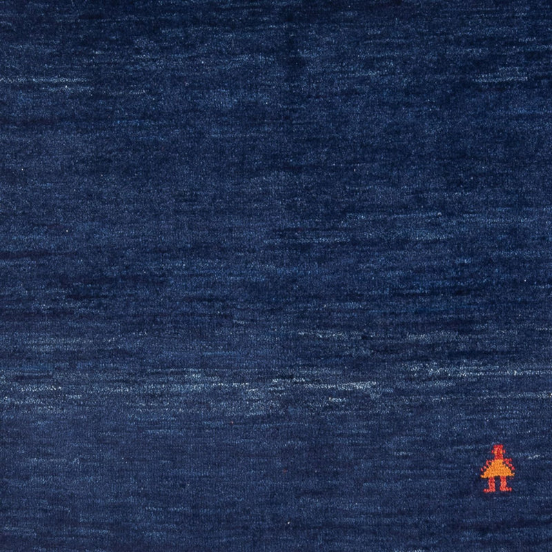 Dywan Gabbeh - perski - 200 x 141 cm - ciemnoniebieski