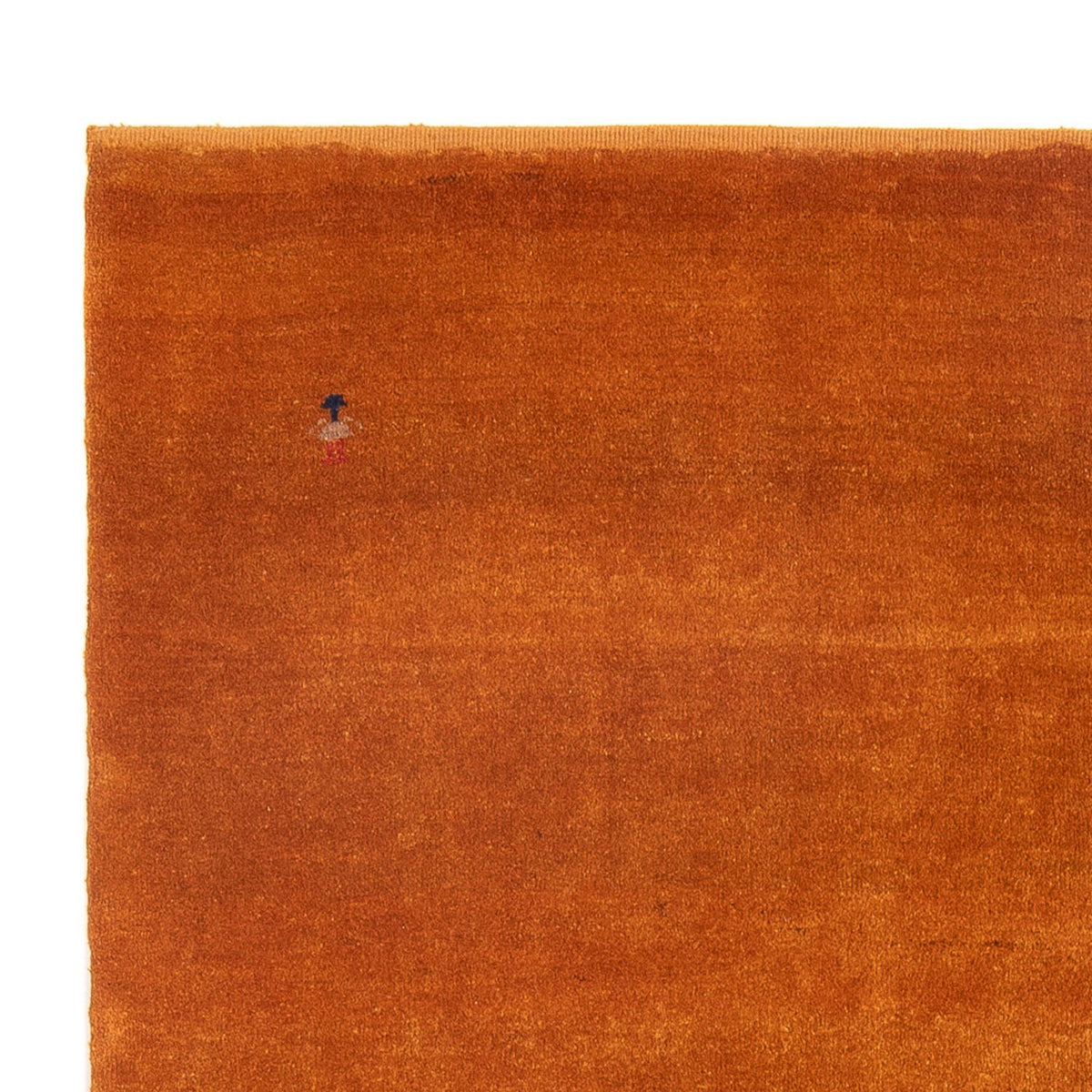 Dywan Gabbeh - perski - 220 x 150 cm - ciemnobrązowy