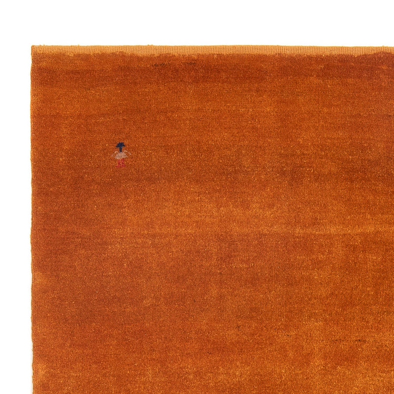 Dywan Gabbeh - perski - 220 x 150 cm - ciemnobrązowy