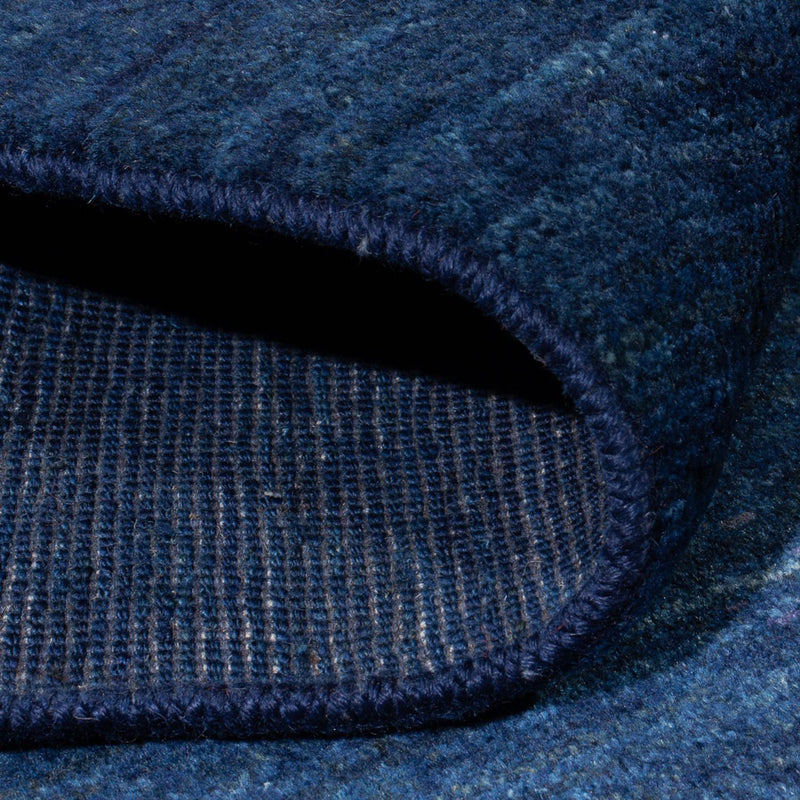 Dywan Gabbeh - perski - 188 x 149 cm - ciemnoniebieski