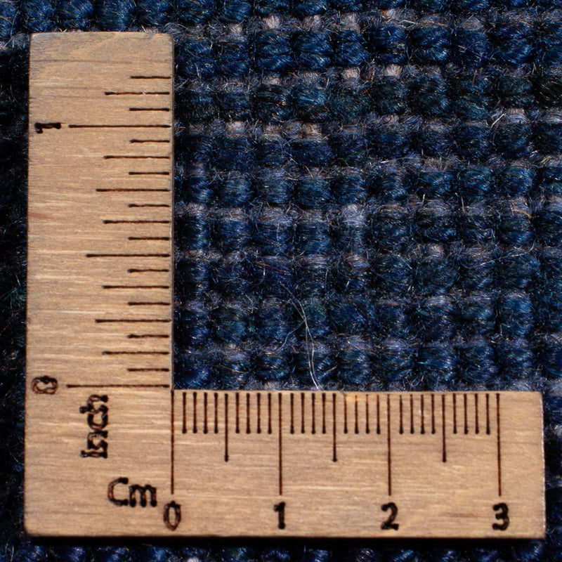 Dywan Gabbeh - perski - 188 x 149 cm - ciemnoniebieski