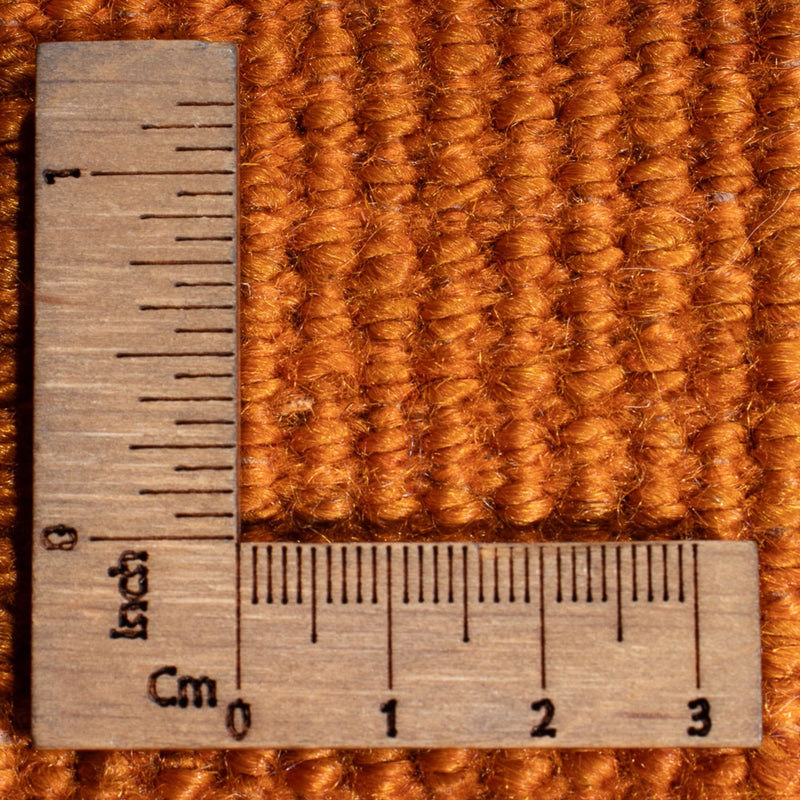 Dywan Gabbeh - perski - 192 x 145 cm - pomarańczowy