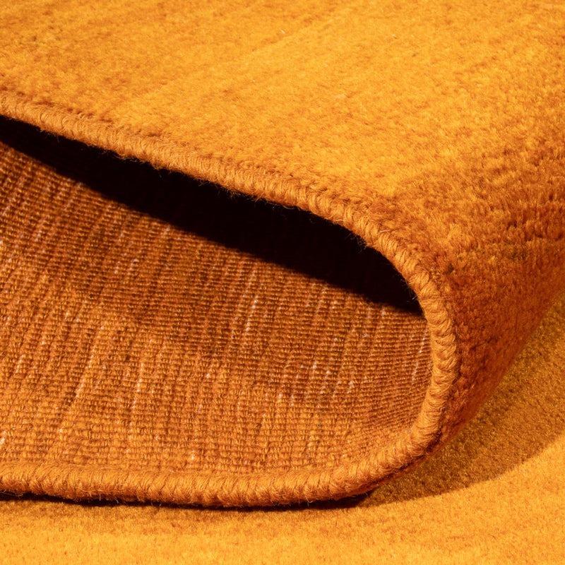 Dywan Gabbeh - perski - 197 x 139 cm - pomarańczowy