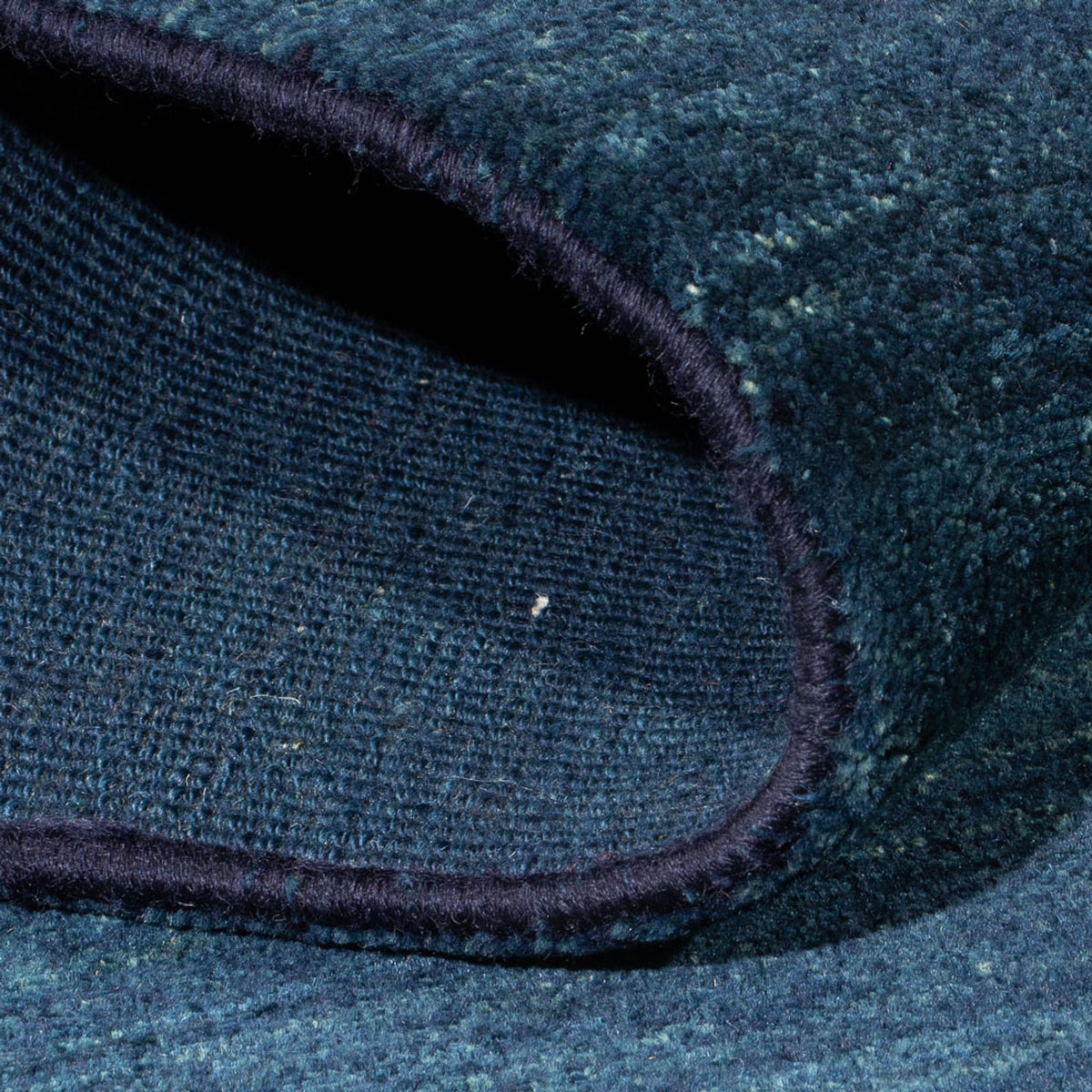 Dywan Gabbeh - perski - 216 x 132 cm - ciemnoniebieski