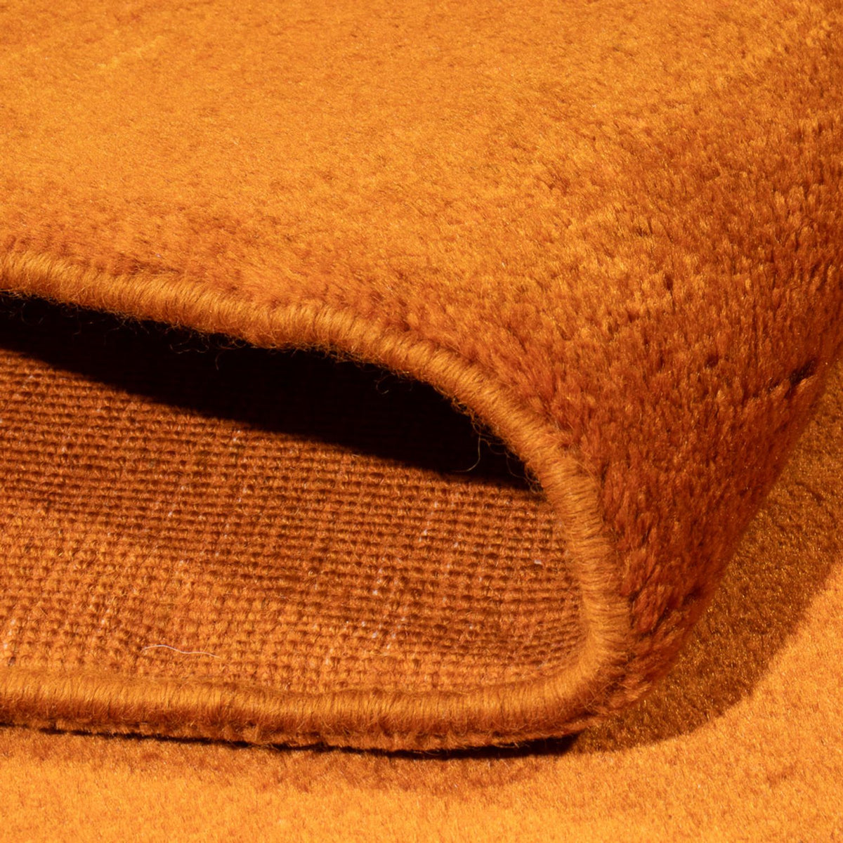 Dywan Gabbeh - perski - 195 x 142 cm - pomarańczowy